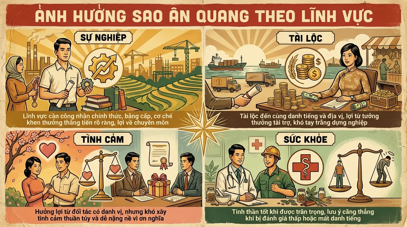 Ảnh Hưởng Theo Lĩnh Vực