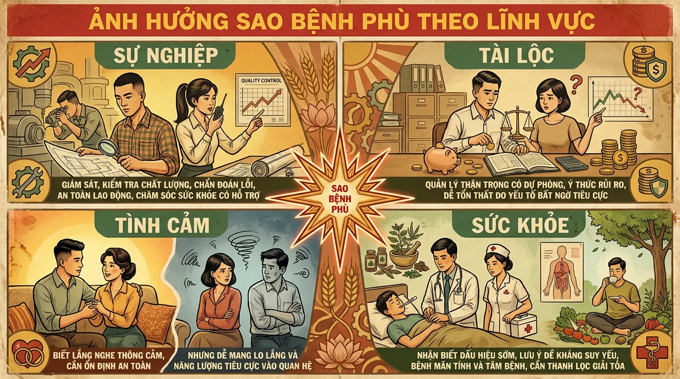 Ảnh Hưởng Theo Lĩnh Vực