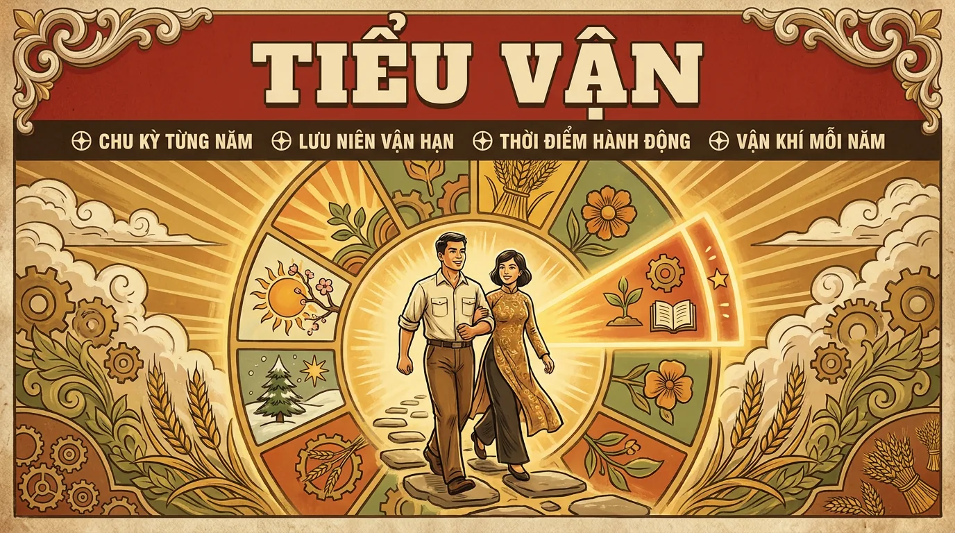 Tiểu Vận Trong Tử Vi, Chu Kỳ Năm Định Hướng Hành Động
