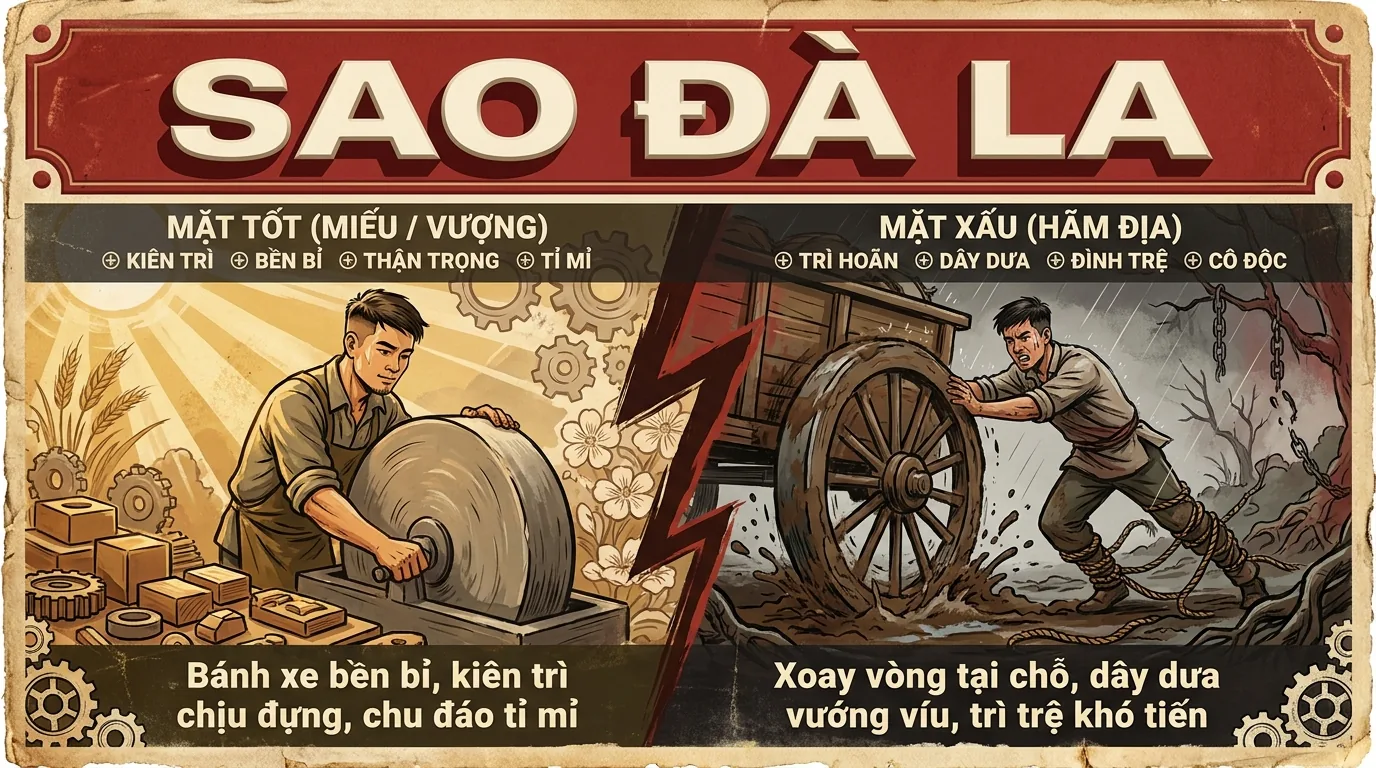 Sao Đà La Trong Tử Vi Đẩu Số