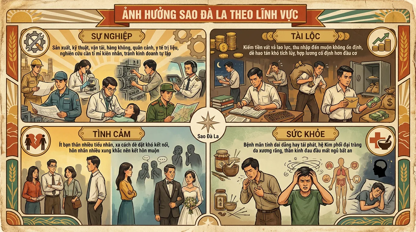 Ảnh Hưởng Theo Lĩnh Vực