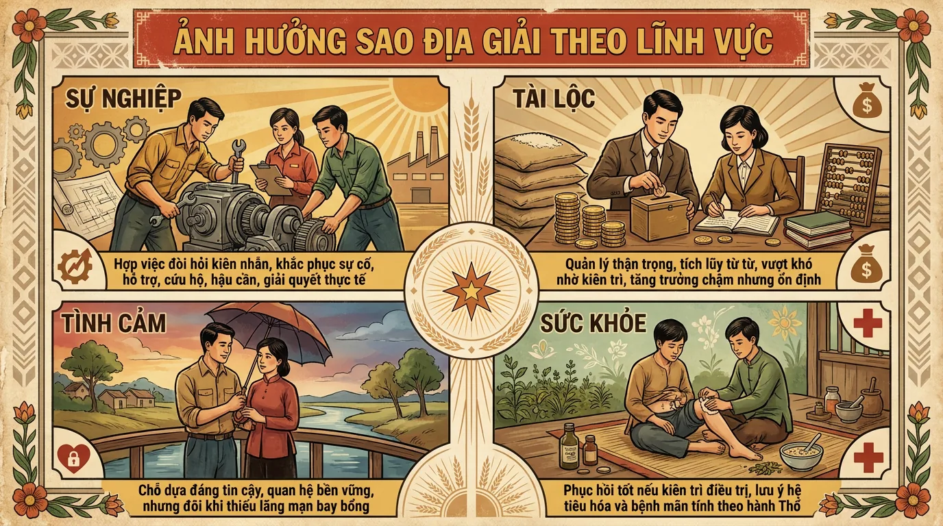 Ảnh Hưởng Theo Lĩnh Vực