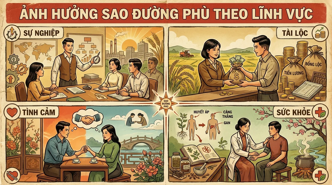 Ảnh Hưởng Theo Lĩnh Vực
