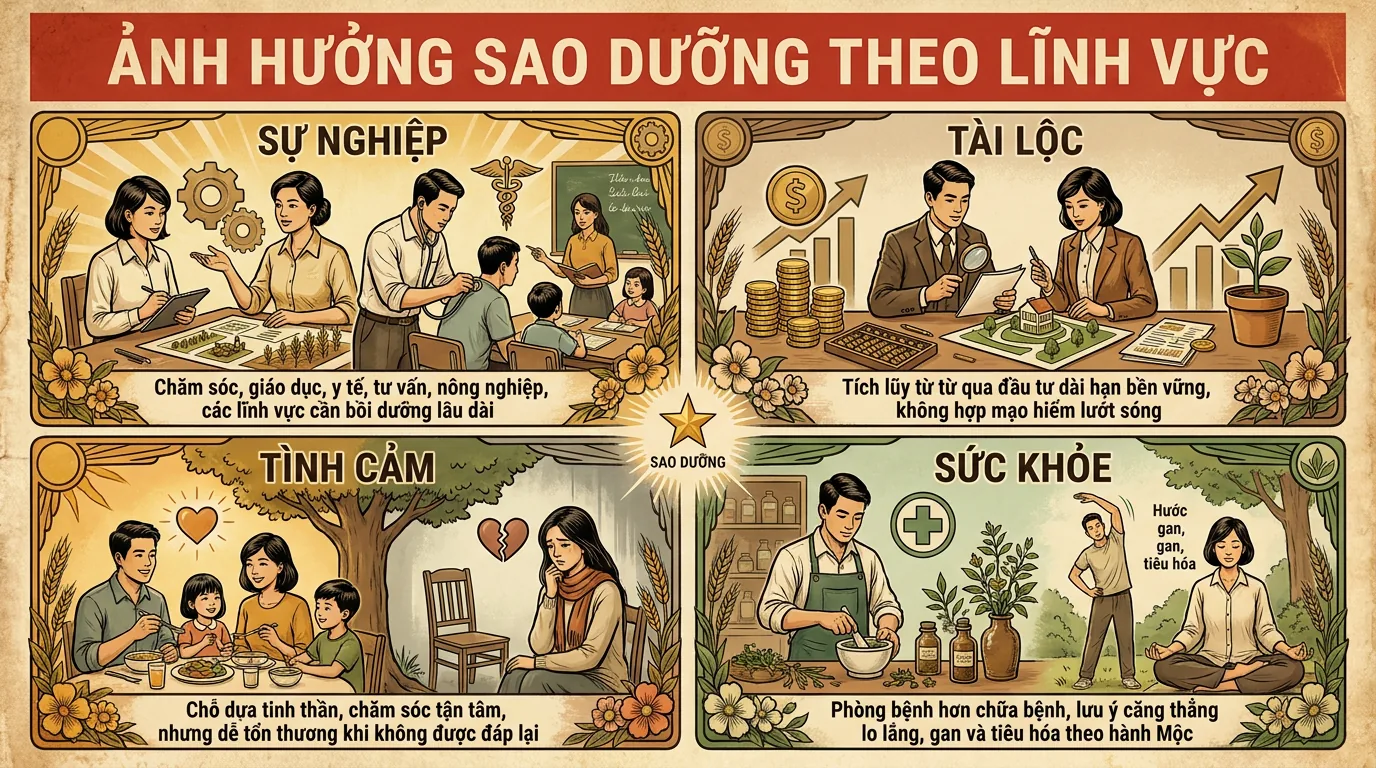 Ảnh Hưởng Theo Lĩnh Vực