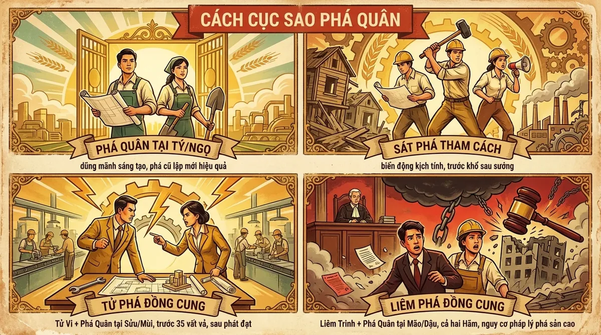 Cách Cục Liên Quan