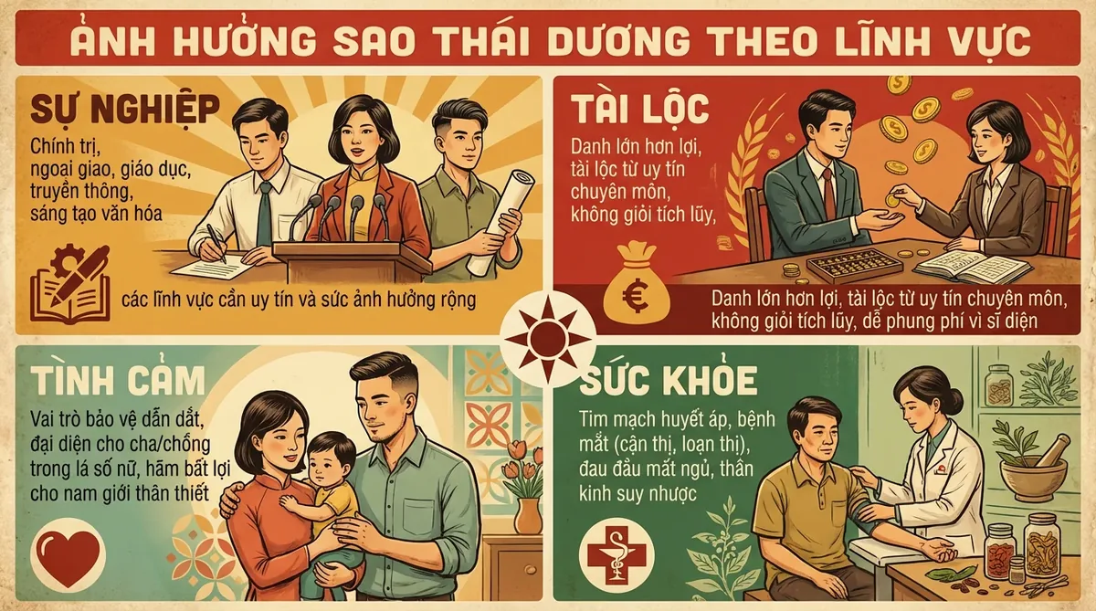 Ảnh Hưởng Theo Lĩnh Vực