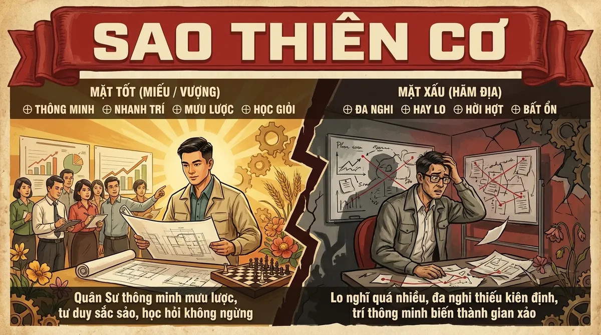 Sao Thiên Cơ, Quân Sư Trong Tử Vi Đẩu Số