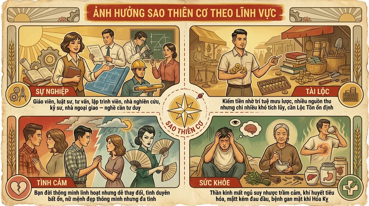 Ảnh Hưởng Theo Lĩnh Vực