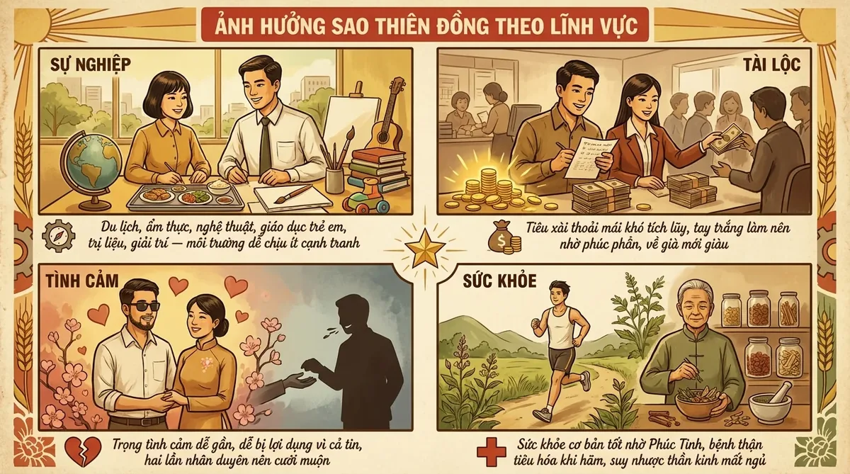 Ảnh Hưởng Theo Lĩnh Vực