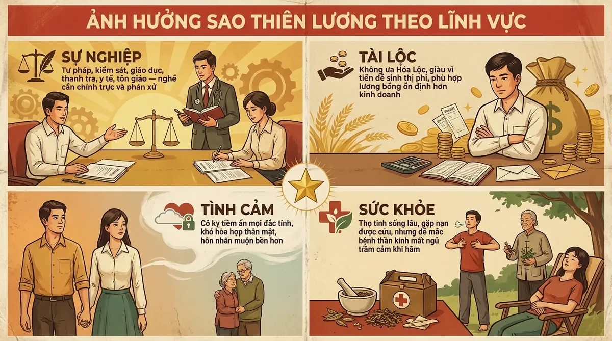 Ảnh Hưởng Theo Lĩnh Vực