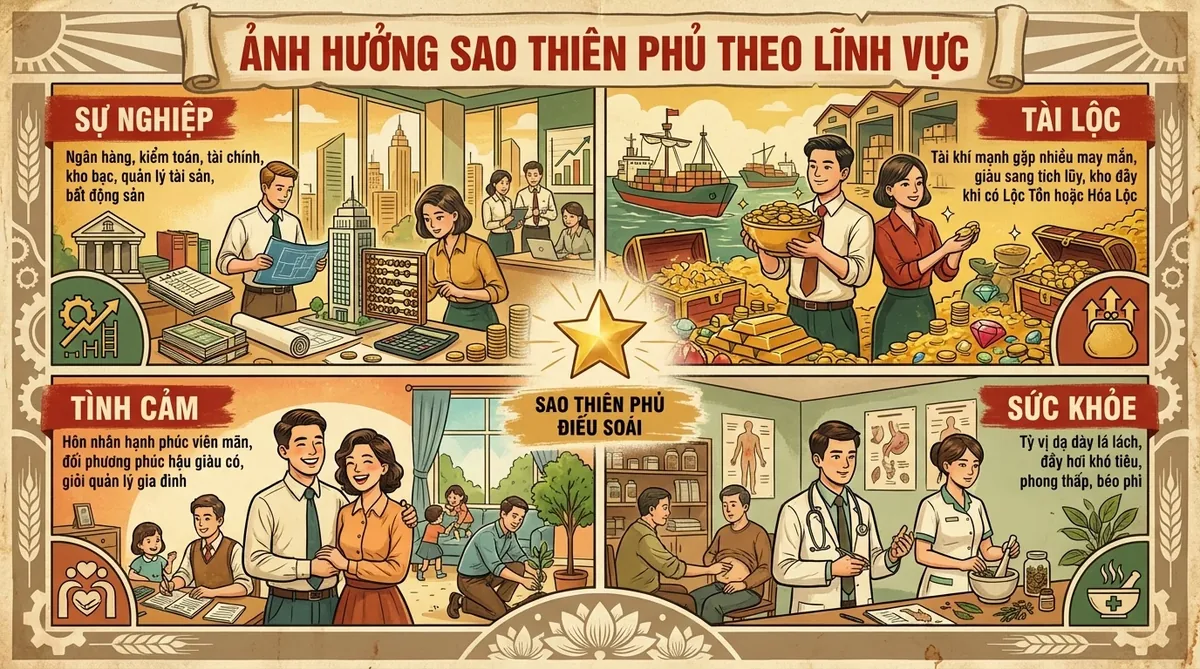 Ảnh Hưởng Theo Lĩnh Vực
