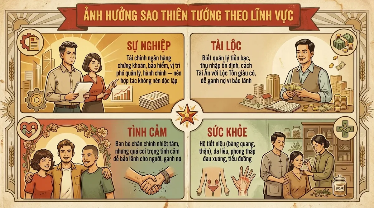 Ảnh Hưởng Theo Lĩnh Vực