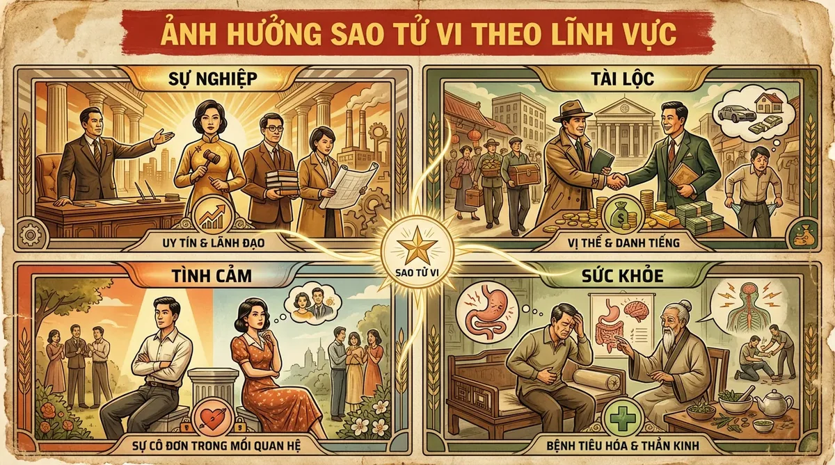 Ảnh Hưởng Theo Lĩnh Vực