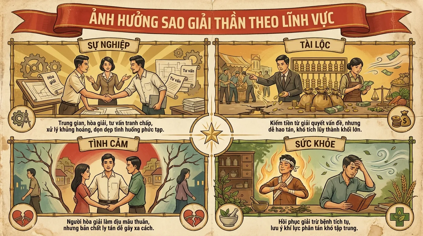 Ảnh Hưởng Theo Lĩnh Vực