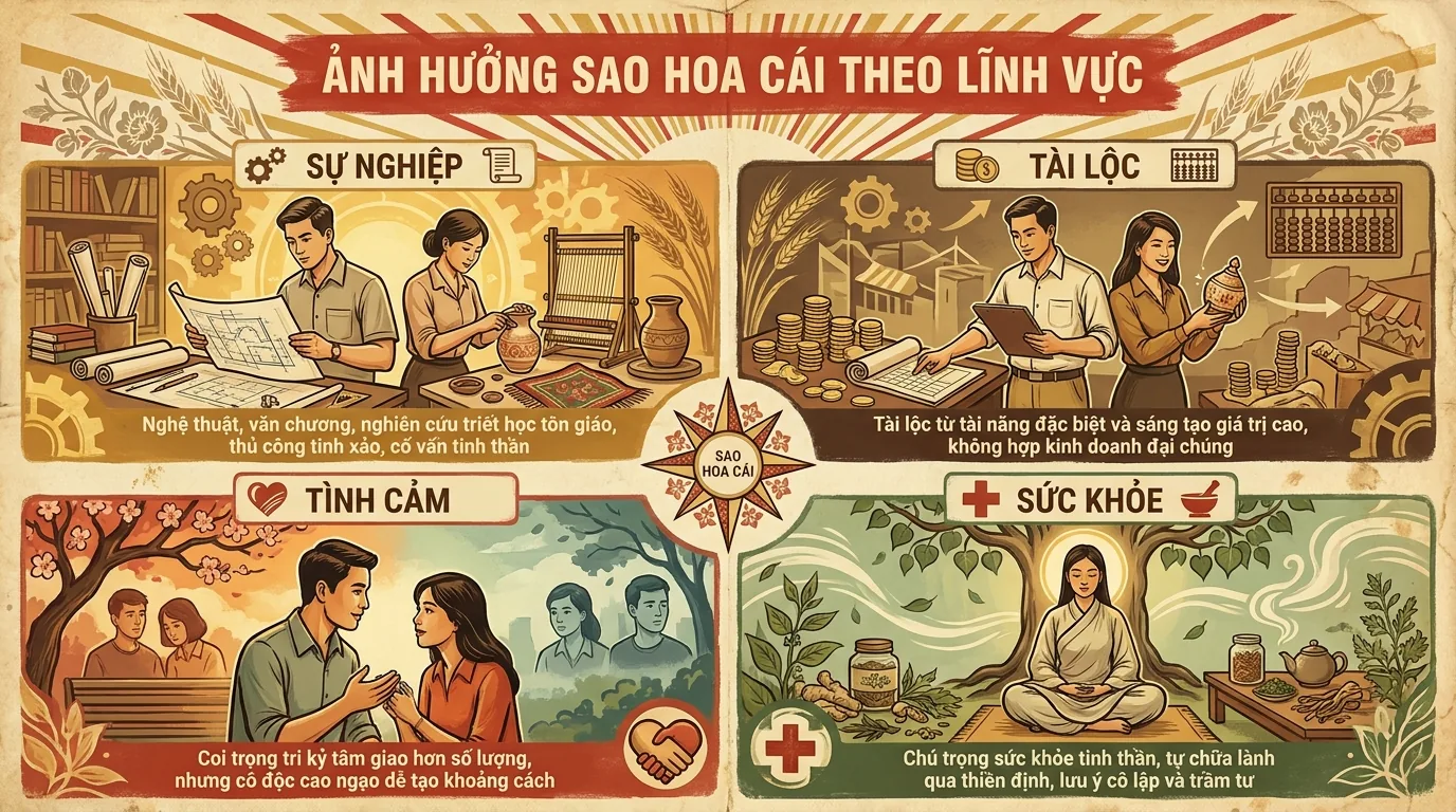 Ảnh Hưởng Theo Lĩnh Vực