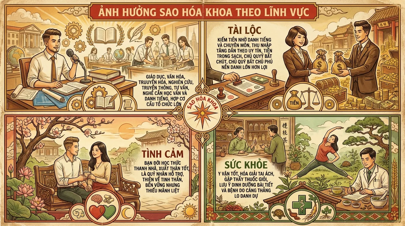 Ảnh Hưởng Theo Lĩnh Vực