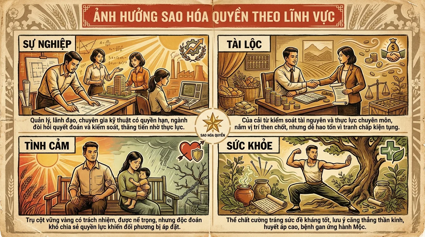 Ảnh Hưởng Theo Lĩnh Vực