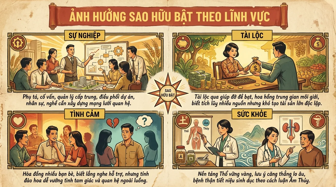 Ảnh Hưởng Theo Lĩnh Vực