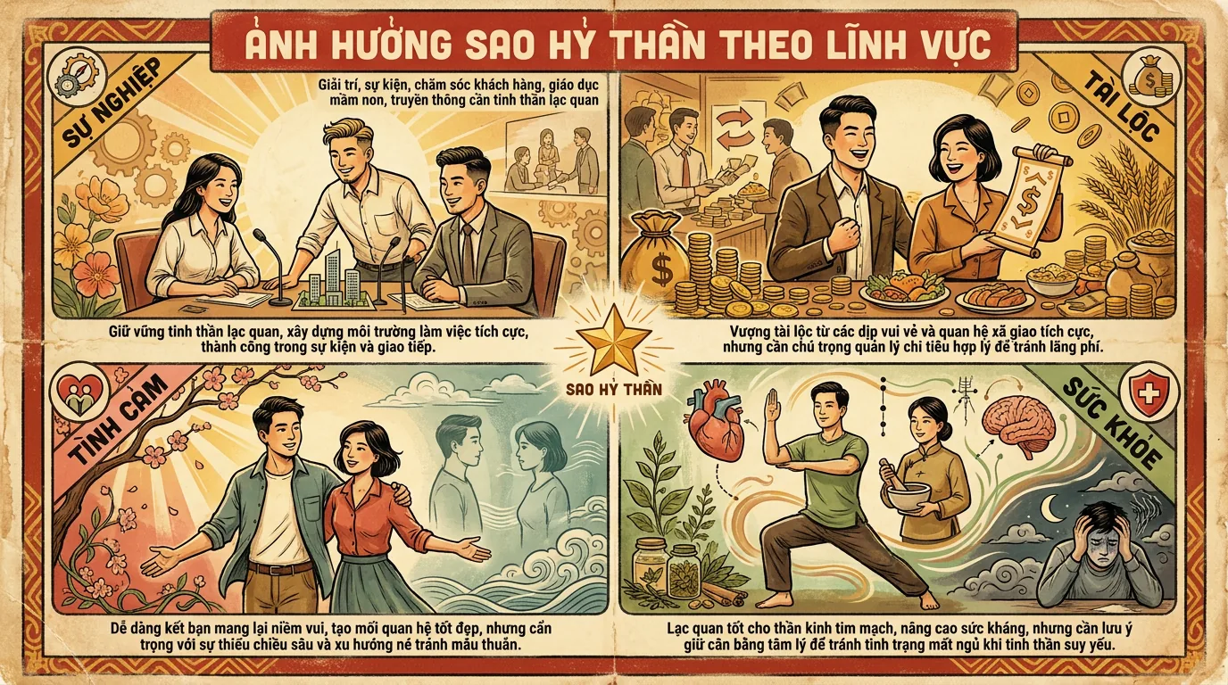 Ảnh Hưởng Theo Lĩnh Vực