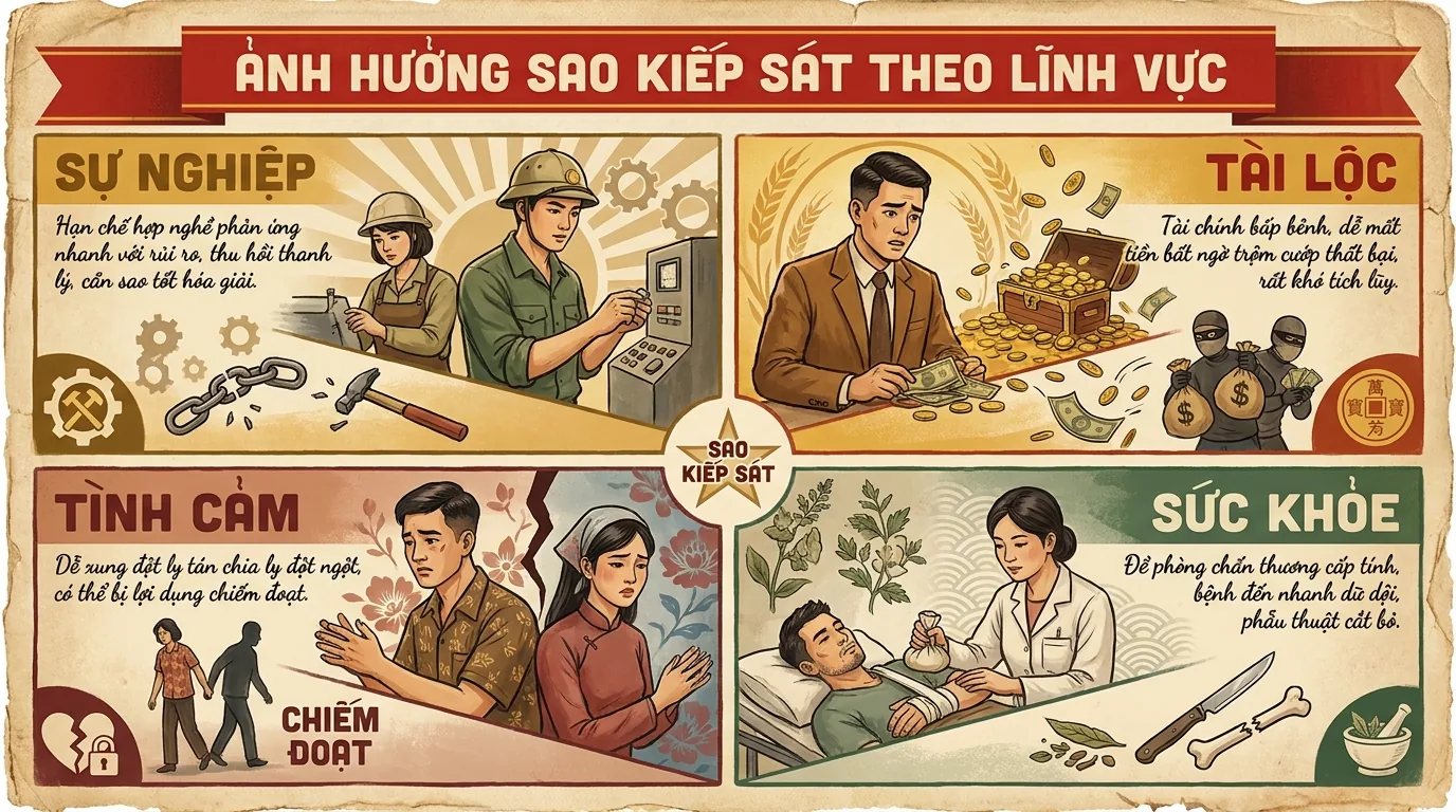 Ảnh Hưởng Theo Lĩnh Vực