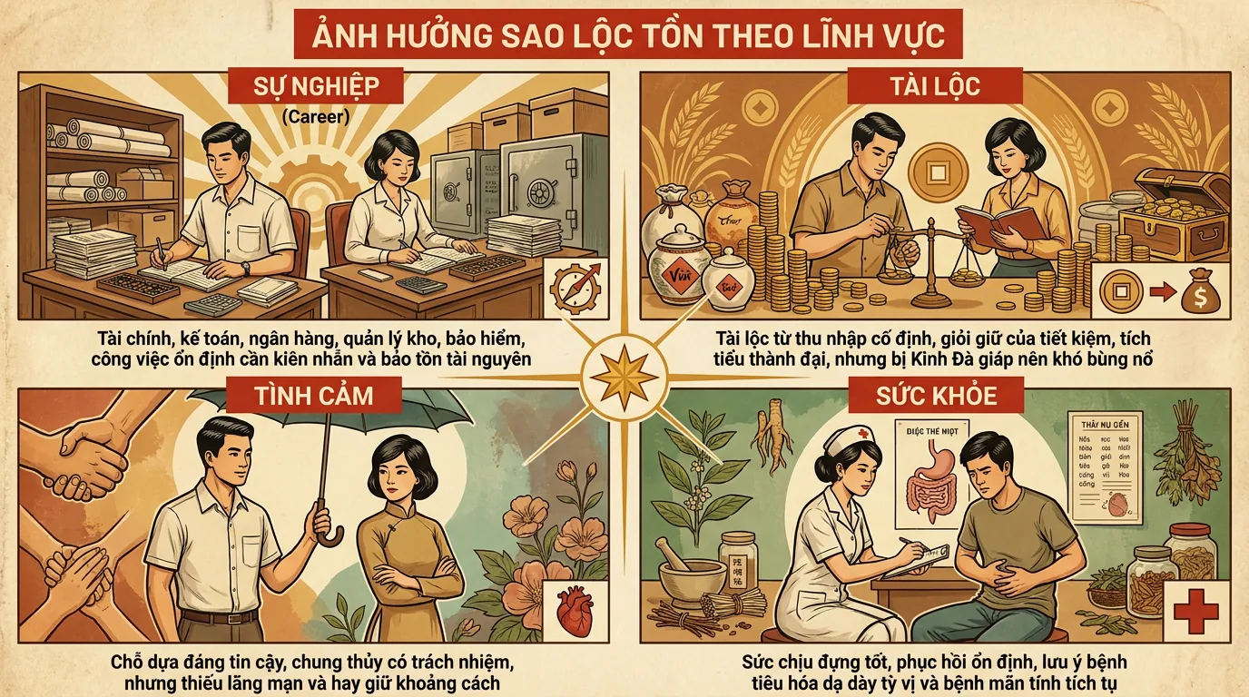 Ảnh Hưởng Theo Lĩnh Vực