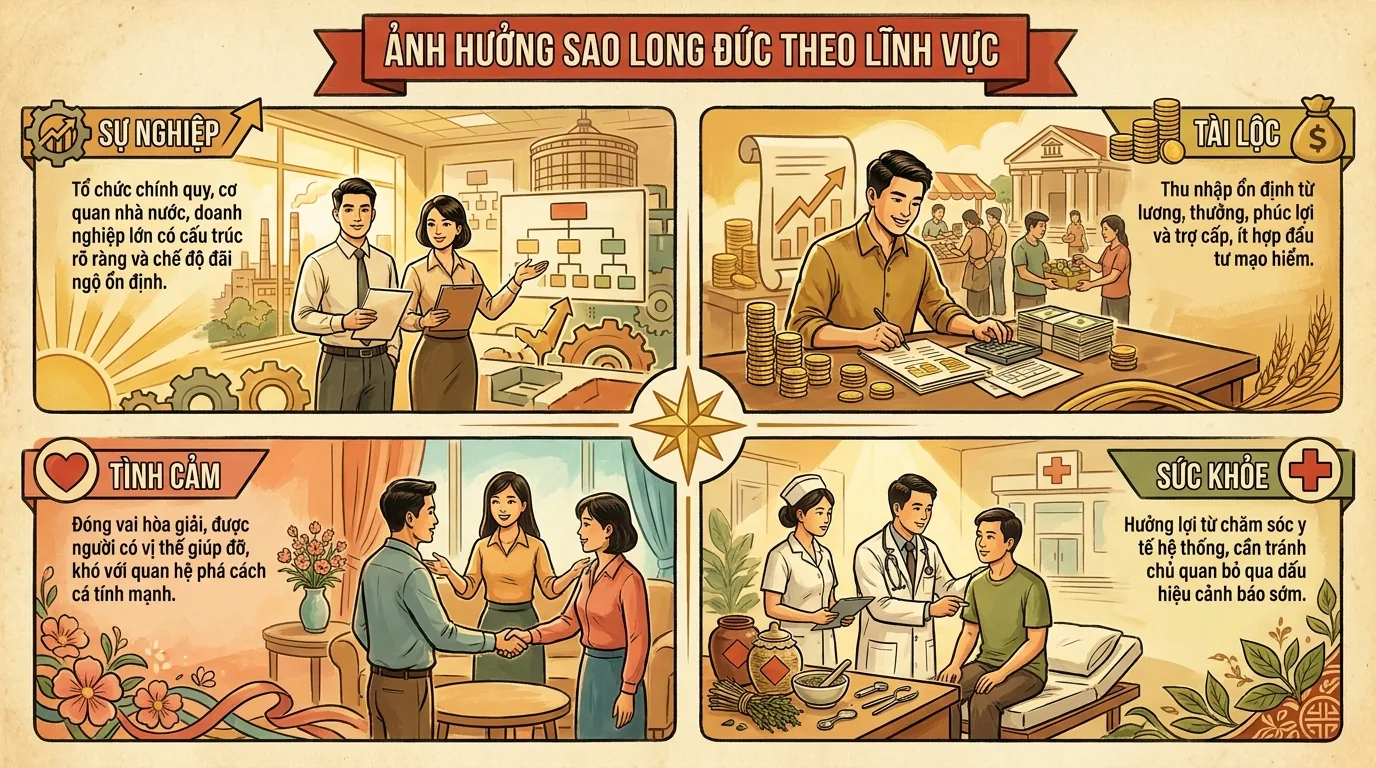 Ảnh Hưởng Theo Lĩnh Vực