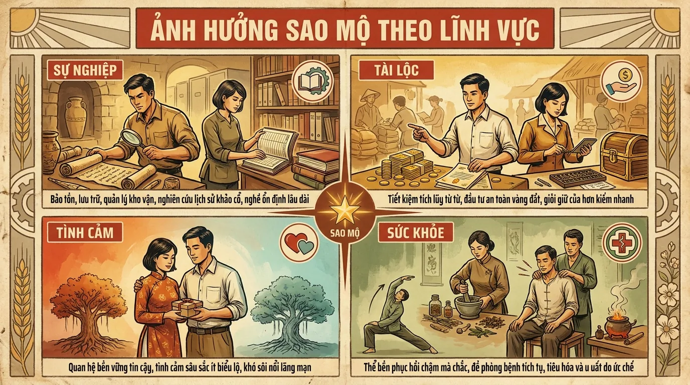 Ảnh Hưởng Theo Lĩnh Vực