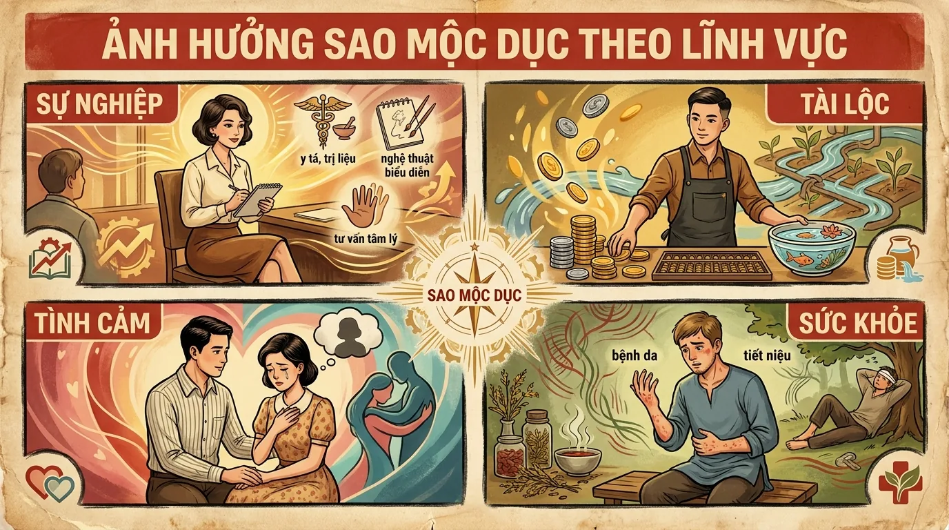 Ảnh Hưởng Theo Lĩnh Vực