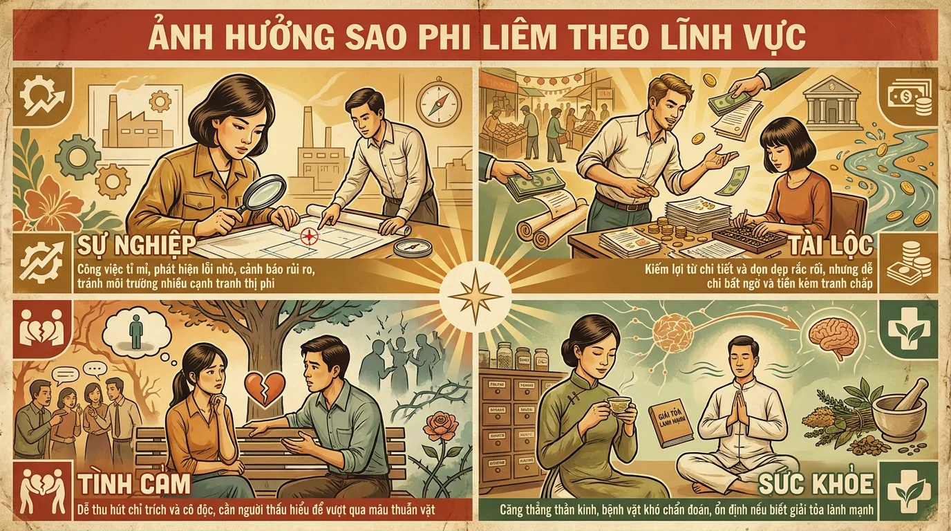 Ảnh Hưởng Theo Lĩnh Vực