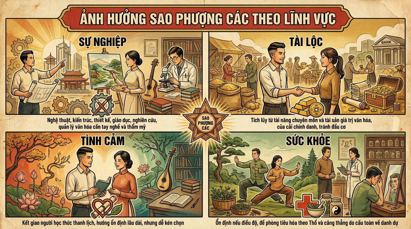 Ảnh Hưởng Theo Lĩnh Vực