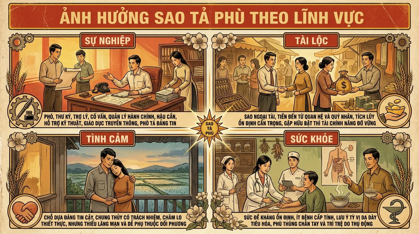 Ảnh Hưởng Theo Lĩnh Vực