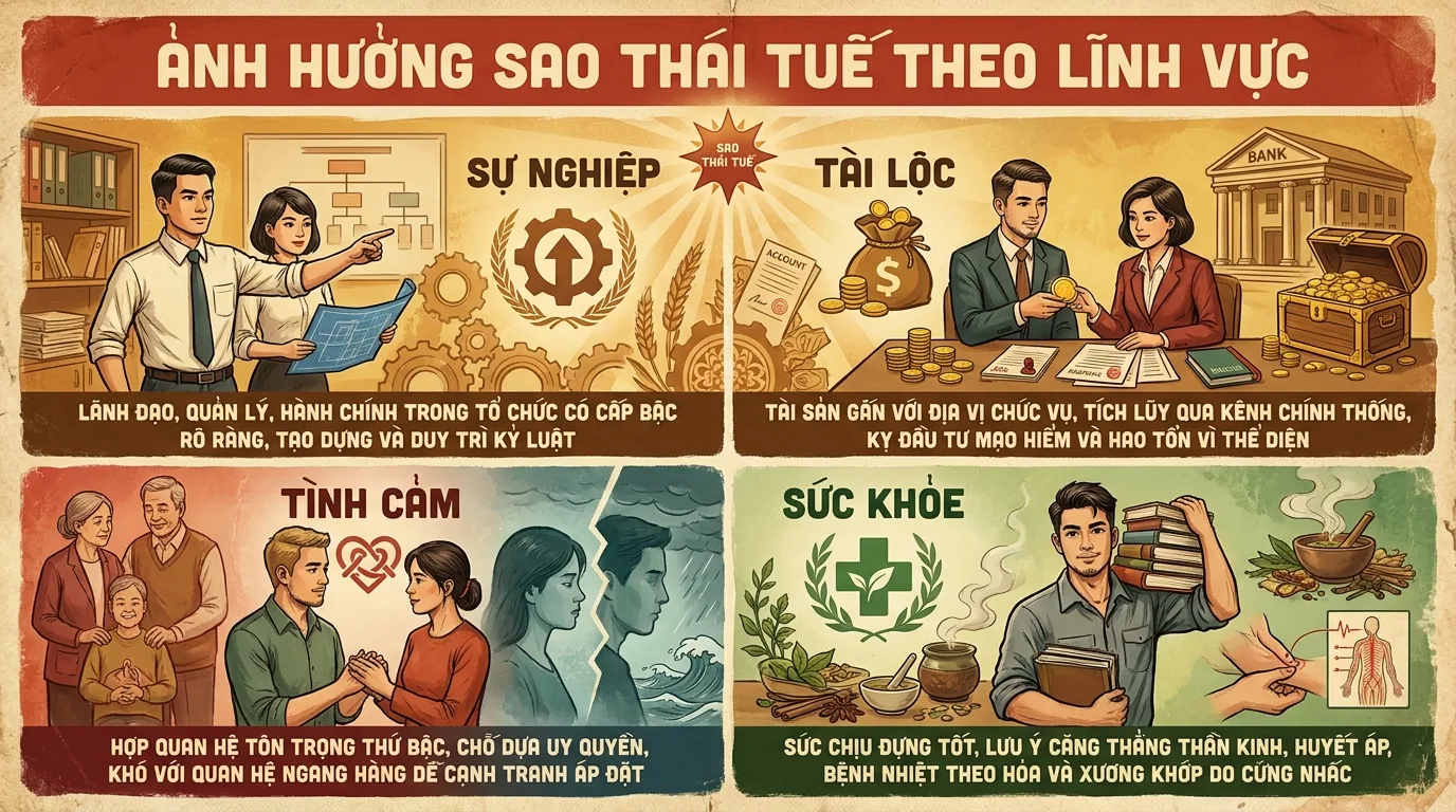 Ảnh Hưởng Theo Lĩnh Vực