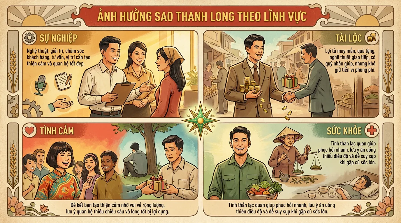 Ảnh Hưởng Theo Lĩnh Vực