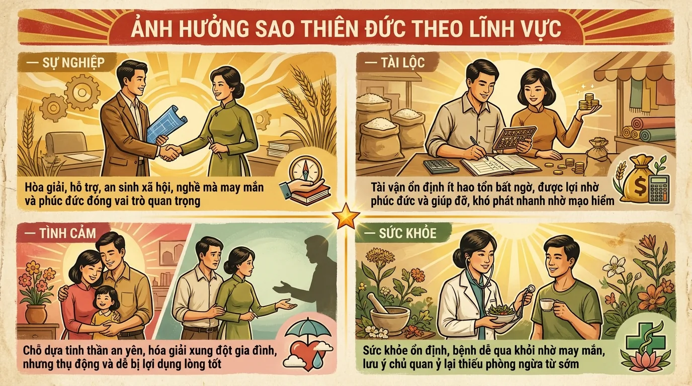 Ảnh Hưởng Theo Lĩnh Vực