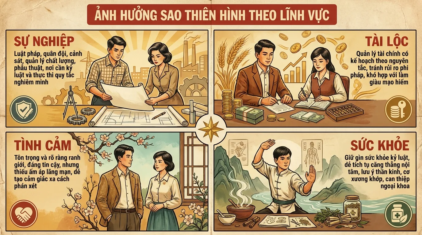 Ảnh Hưởng Theo Lĩnh Vực