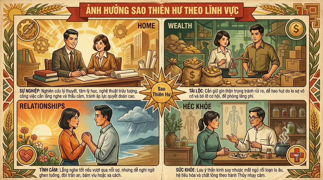 Ảnh Hưởng Theo Lĩnh Vực
