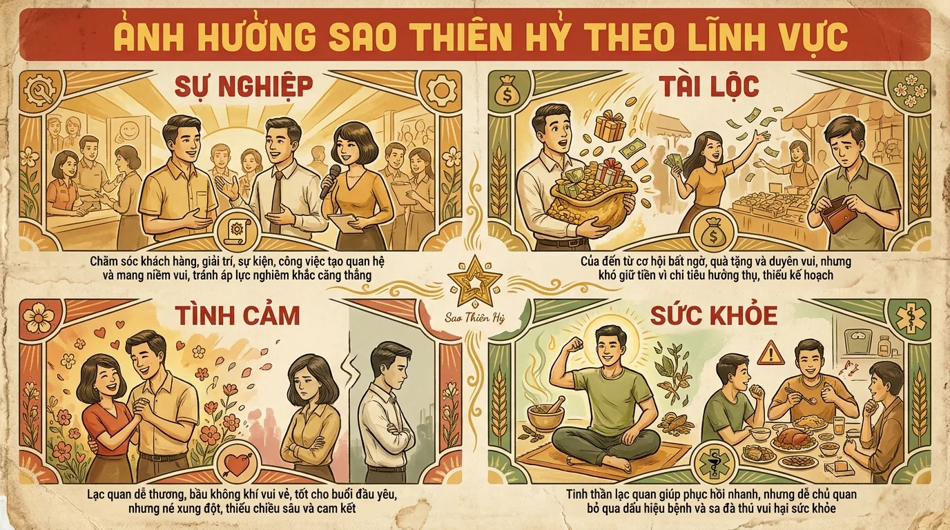 Ảnh Hưởng Theo Lĩnh Vực