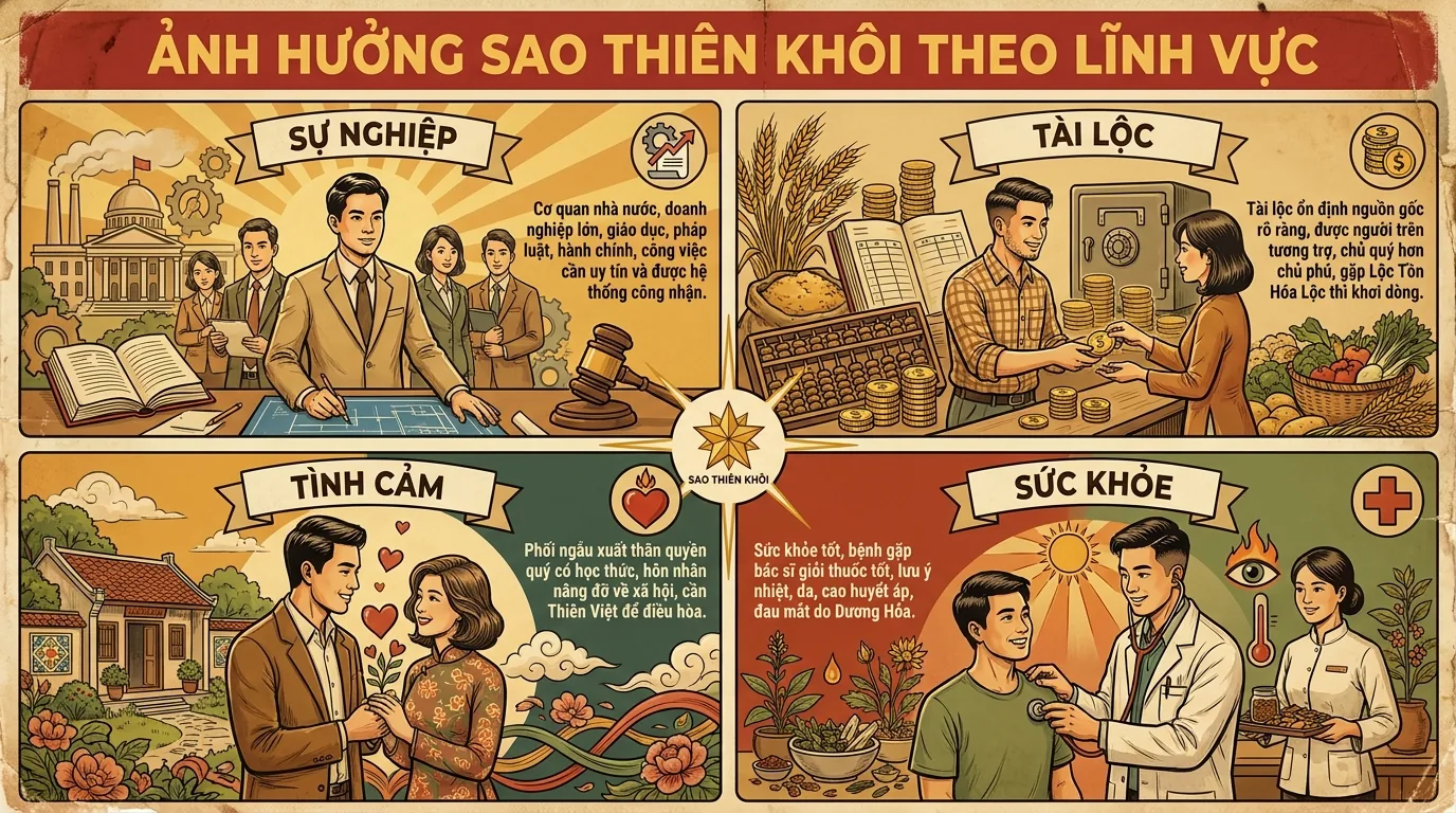 Ảnh Hưởng Theo Lĩnh Vực