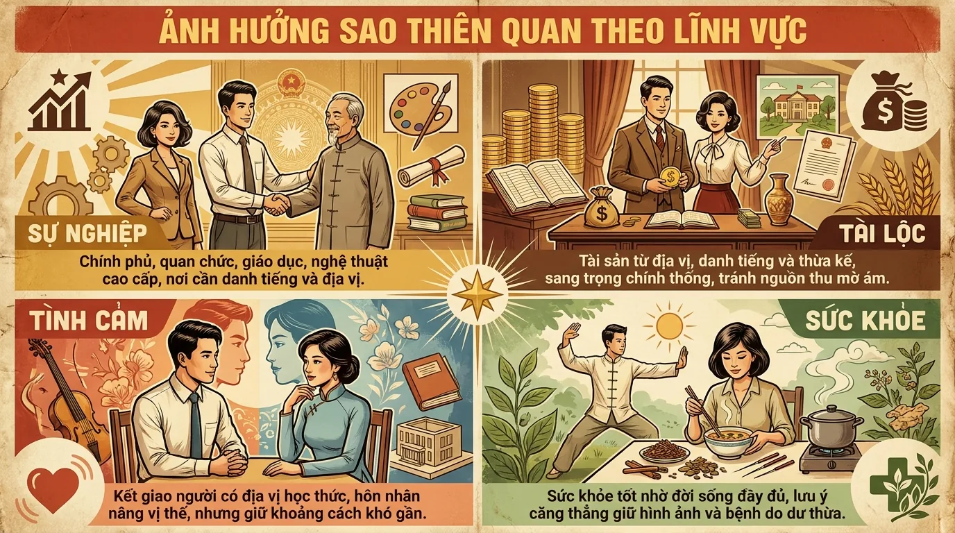 Ảnh Hưởng Theo Lĩnh Vực