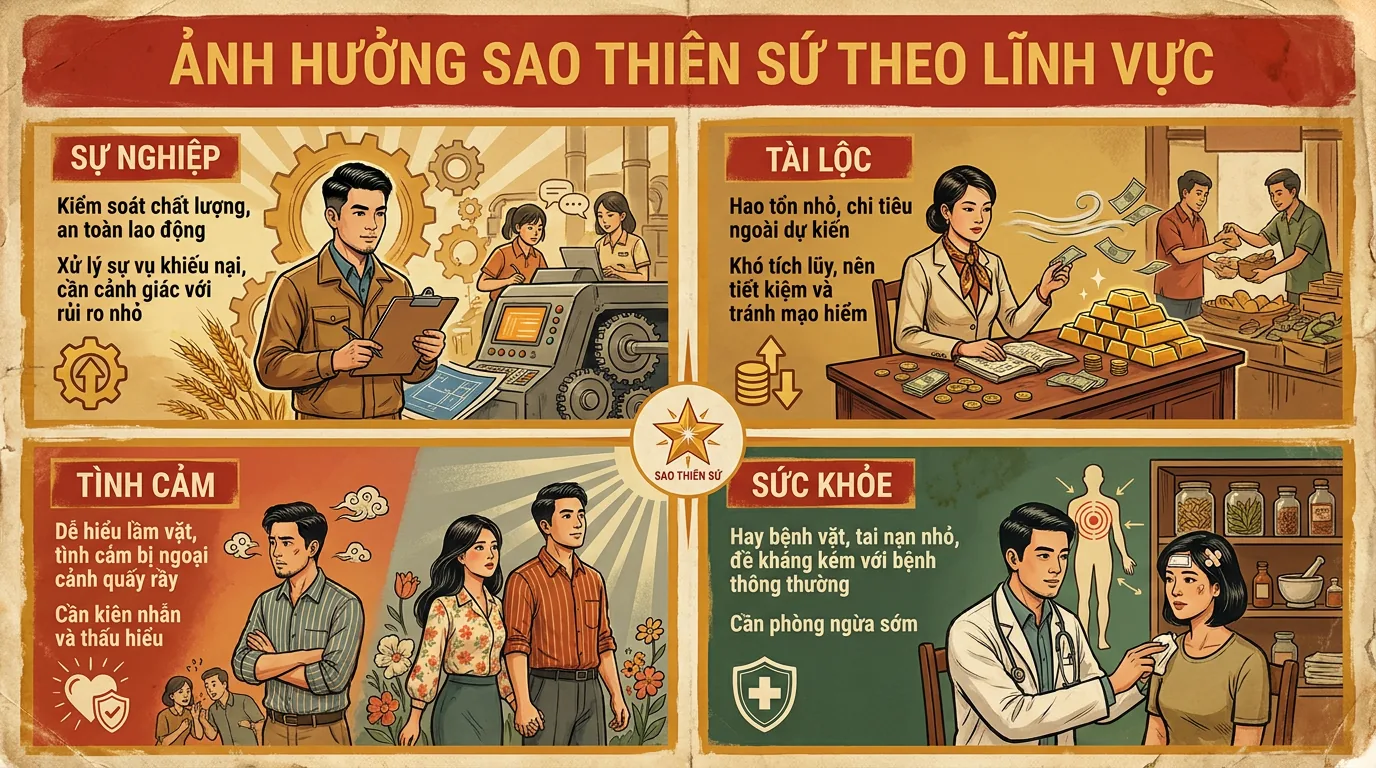 Ảnh Hưởng Theo Lĩnh Vực
