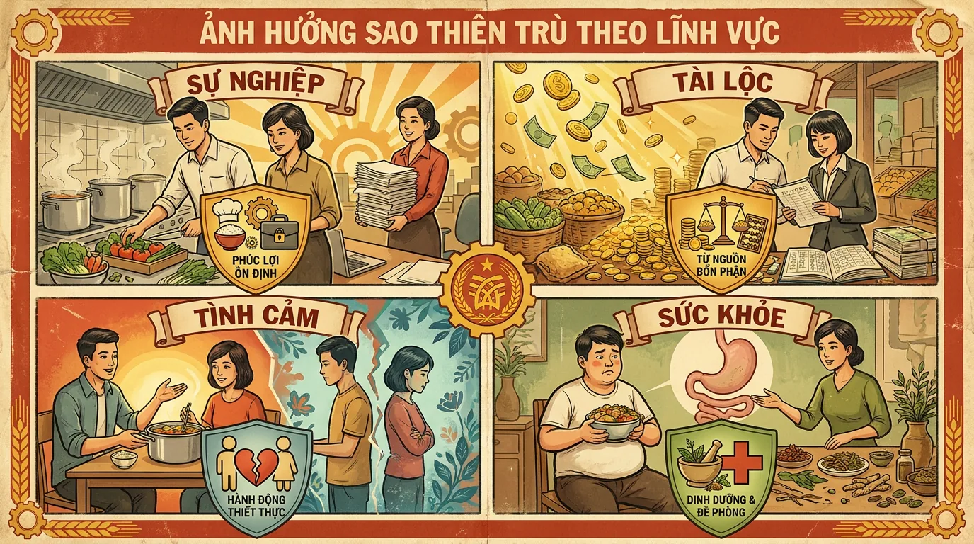 Ảnh Hưởng Theo Lĩnh Vực