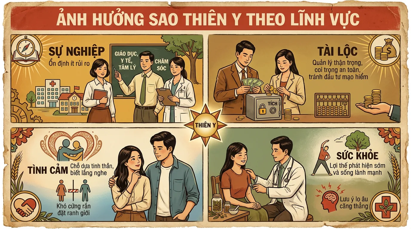 Ảnh Hưởng Theo Lĩnh Vực