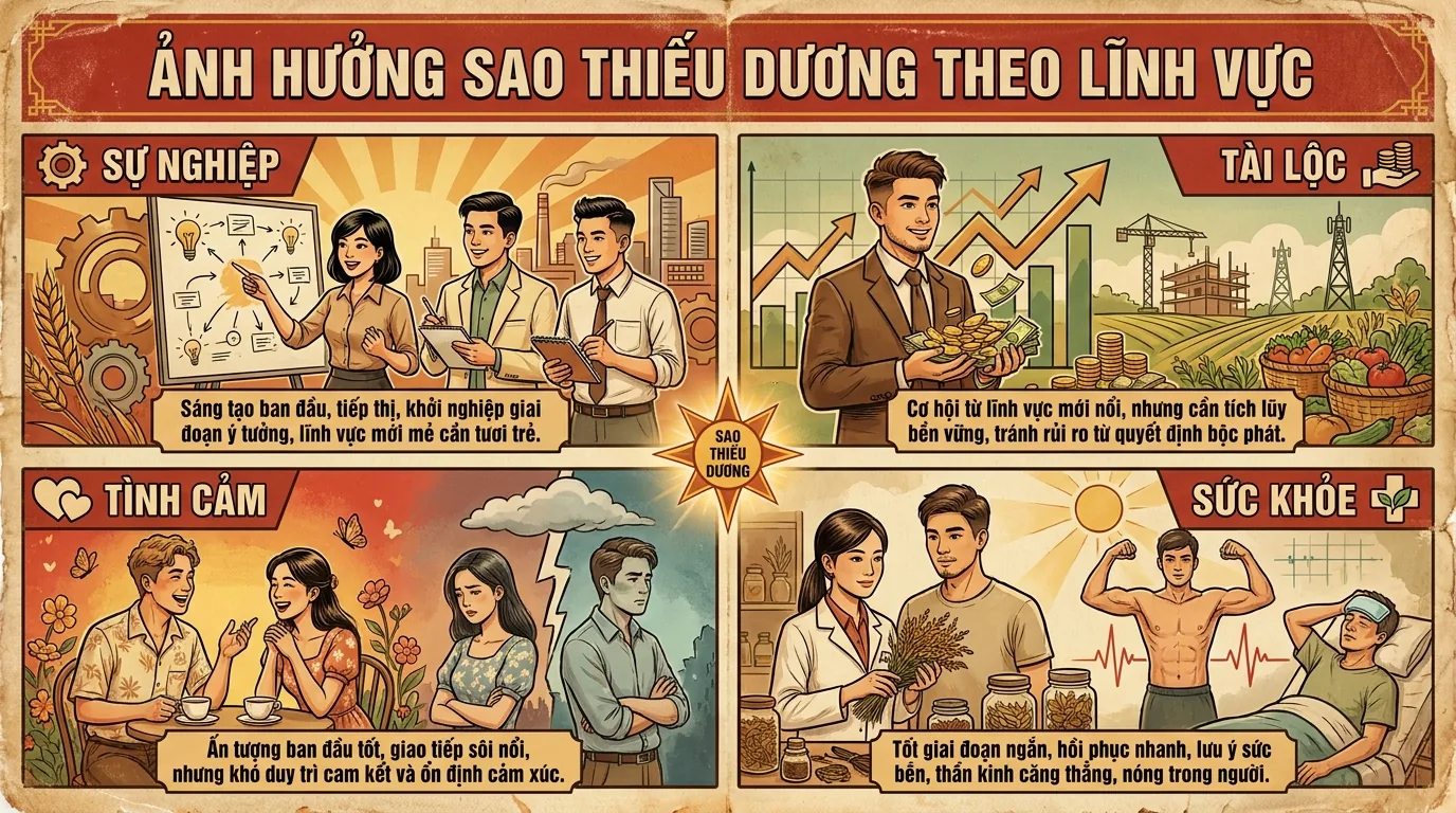 Ảnh Hưởng Theo Lĩnh Vực