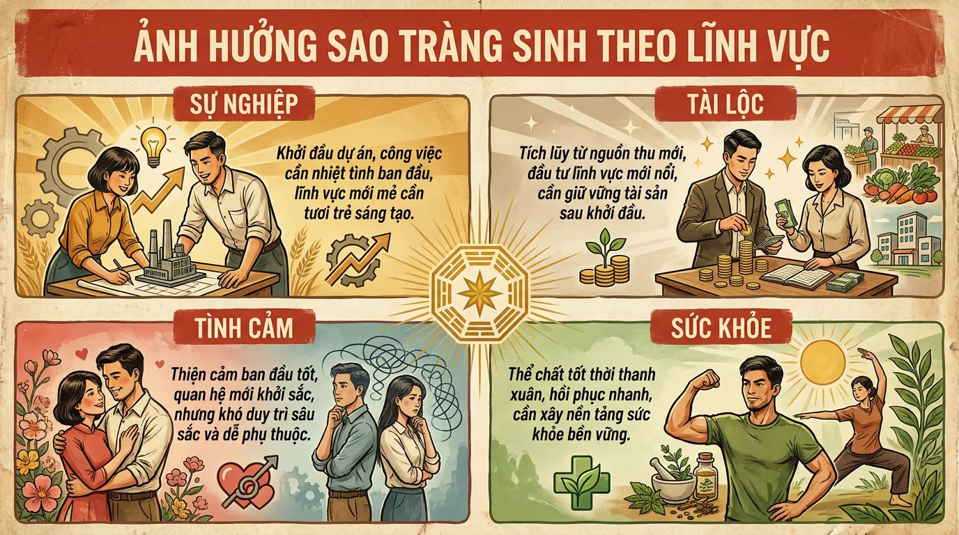 Ảnh Hưởng Theo Lĩnh Vực