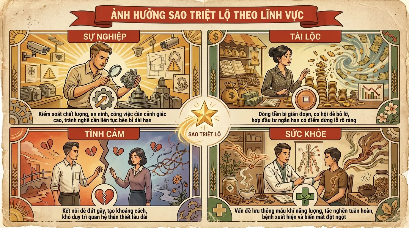 Ảnh Hưởng Theo Lĩnh Vực