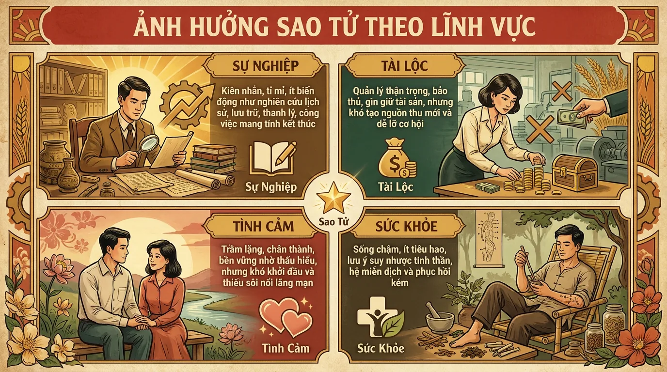 Ảnh Hưởng Theo Lĩnh Vực