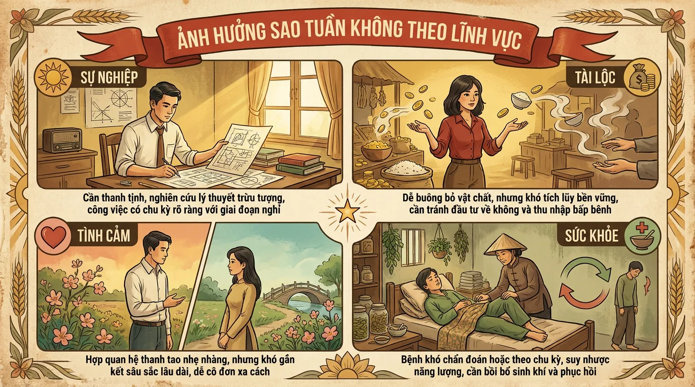 Ảnh Hưởng Theo Lĩnh Vực