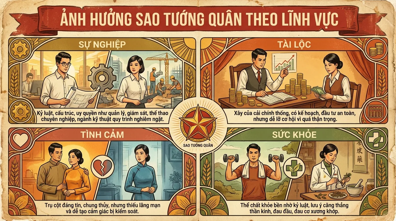 Ảnh Hưởng Theo Lĩnh Vực