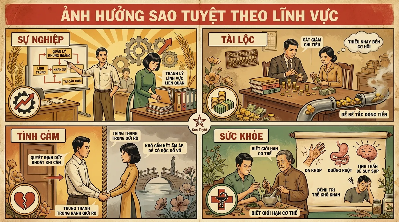 Ảnh Hưởng Theo Lĩnh Vực