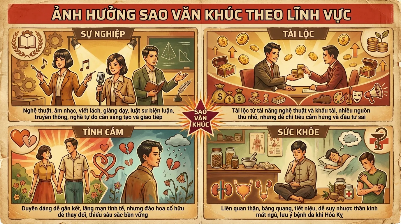 Ảnh Hưởng Theo Lĩnh Vực
